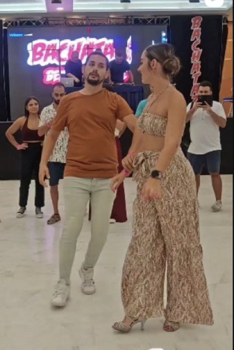Bachata en un evento